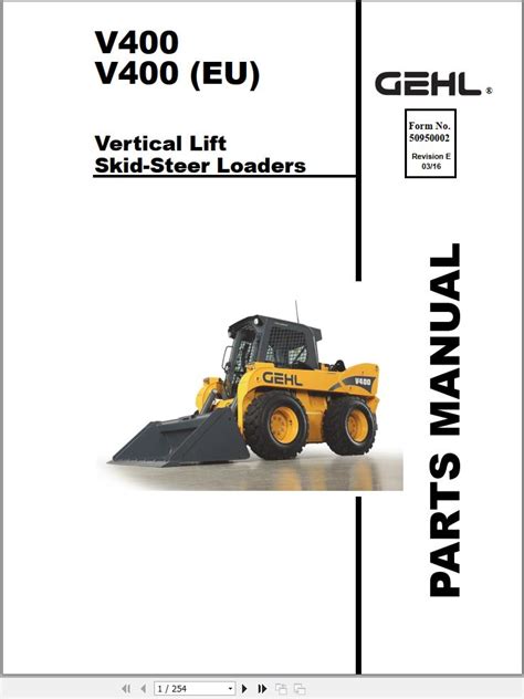 gehl v400 tracks|gehl v400 parts manual.